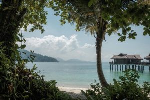Staying in Overwater Bungalows With Stunning Ocean Views