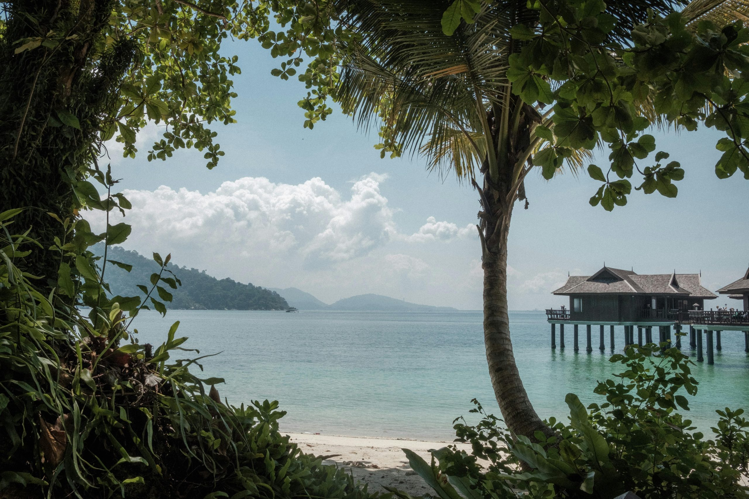 Staying in Overwater Bungalows With Stunning Ocean Views